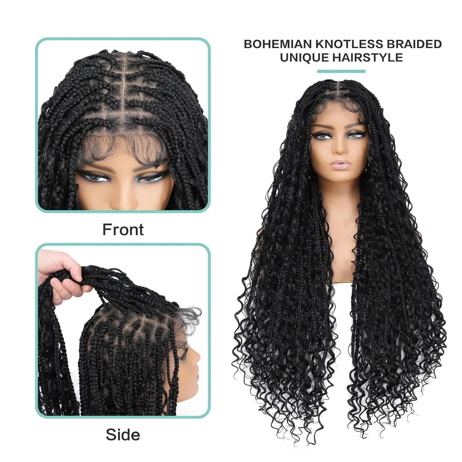 Knotless Braids 36\