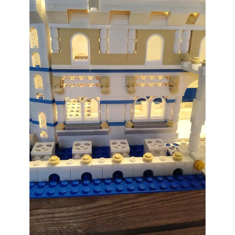 新しい MOC ビルディングブロックモデル都市ストリートビュー建築タージマハルモジュラー子供のおもちゃギフト DIY アセンブリセット