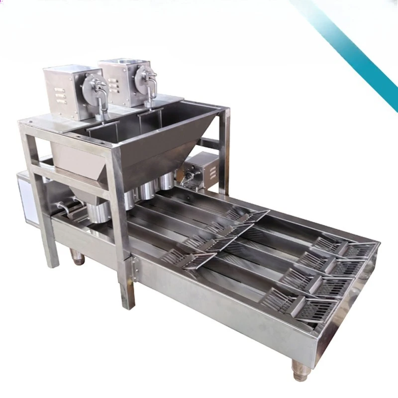 4 rows of high-output donut machine, multi-mold forming machine