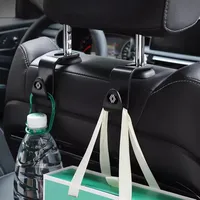 2Pcs Portable Car Seat Back Hooks Accessories For Renault ZOE QM6 Austral Kardian Rafale Kangoo Arkana Clio Koleos Megane Espace