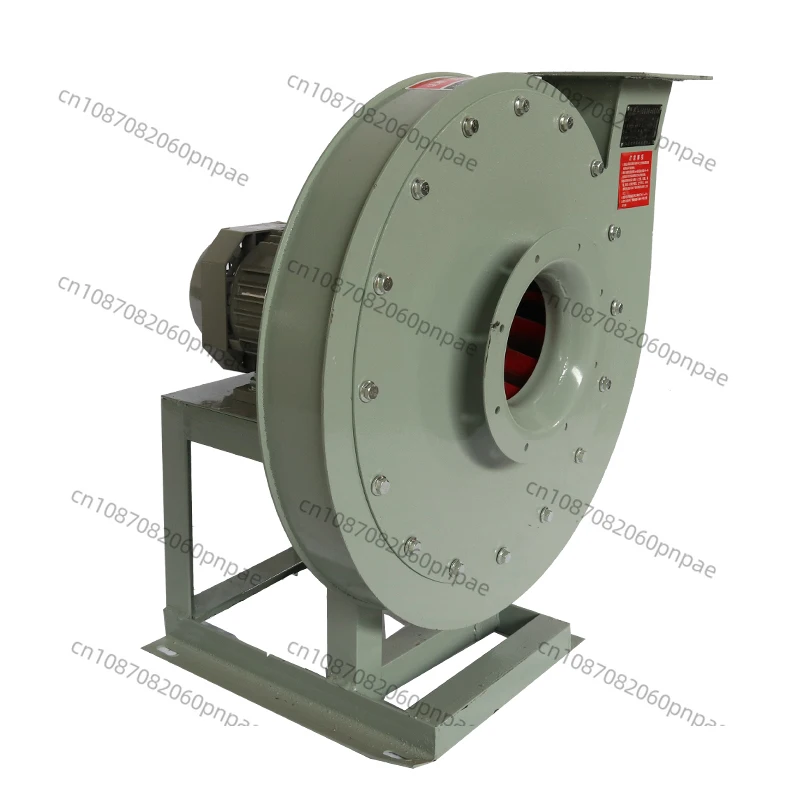 9-19 High Pressure Centrifugal Fan Material Conveying Snail Blower 380v Industrial Dust Removal Powerful Induced Draft  Blowing