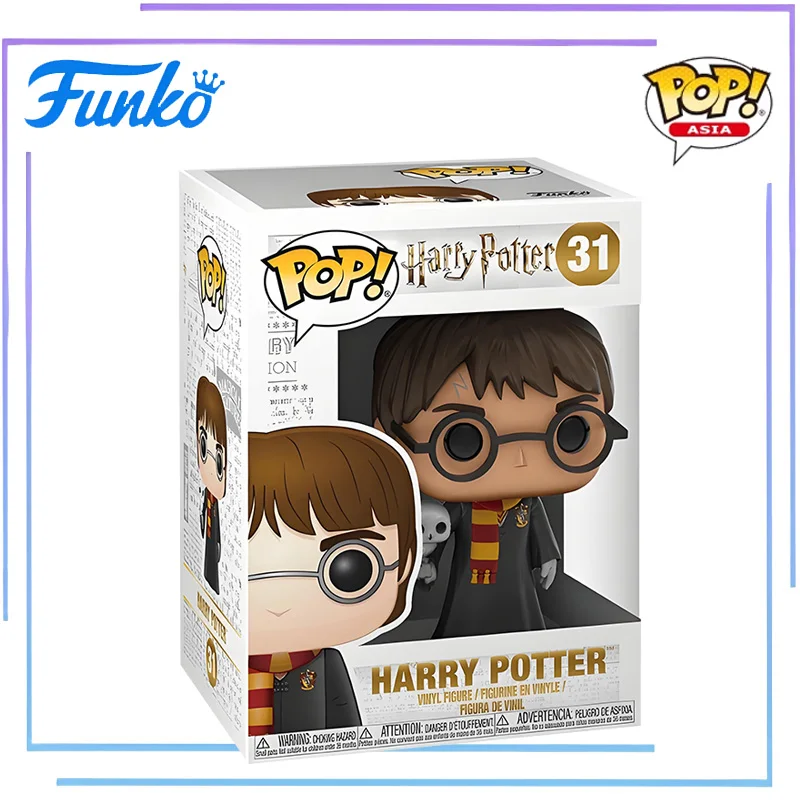 Genuine Edition FUNKO POP Harry Potter with Hedwig Figure Desktop Decoration Ornament Model Toys Assembly Collectible Model - Image 4