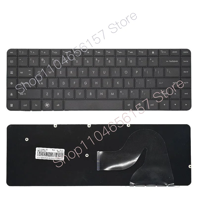 J US SP teclado ruso español para ordenador portátil HP CQ62 G62 G62-a25eo CQ56 G56 para Compaq 56 62 G56 G62 CQ62 CQ56 CQ56-100