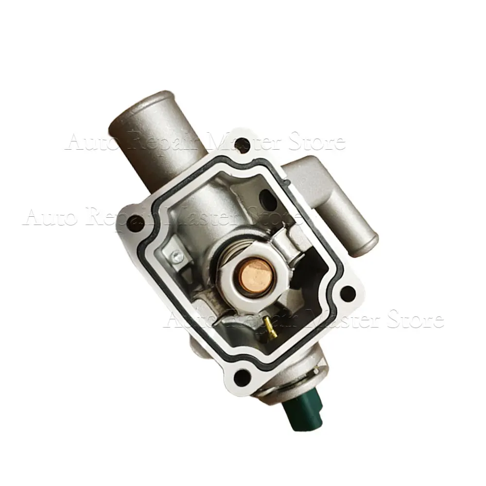 Aluminum Engine Coolant Thermostat with Housing 1336.Z0,1336Z0 For Peugeot Partner 206/207/301/307/308/1007 For Citroen C2 C3 C4