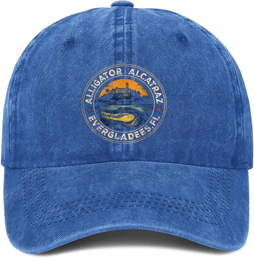 قبعة سائق الشاحنة التمساح الكاتراز للبالغين