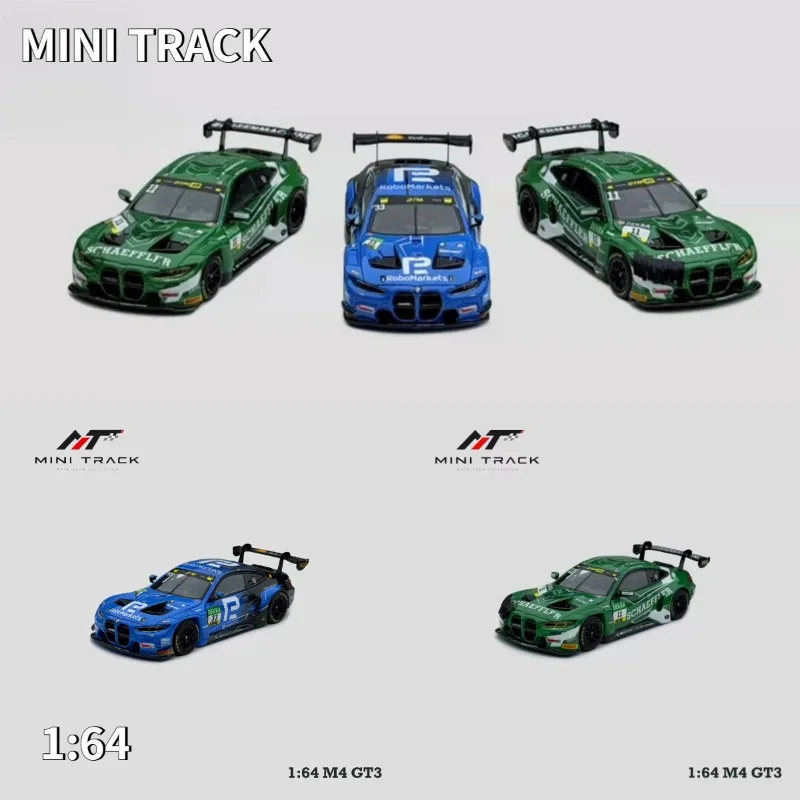 MINI TRACK 1:64 BMW M4 GT3 Race Car Highly‑detailed Die‑cast Alloy Car Model Static Display For Car‑model Enthusiasts