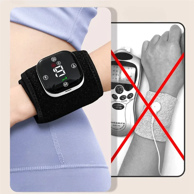 

AU-Hand Massager, Finger Joints, Wrists, Palms, Meridian Acupuncture Points, Kneading And Constant Temperature Heating Care Dura