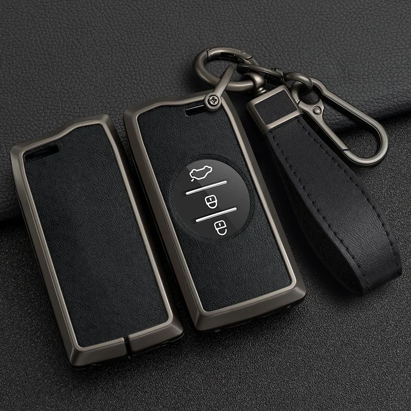 

Car Key Cover Case Shell For Chery Tiggo 8 Arrizo 5 Pro Gx 5x EQ7 Chery Tiggo 7 Pro 2020 Accessories Car-Styling Keychain