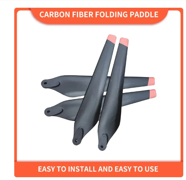 Material Carbono Drone Propeller, UAV Folding Paddle Wing, Hélice para pulverização de pesticidas, Proteção Vegetal, Dji T20, T10, T16, 3390, 12 Pcs