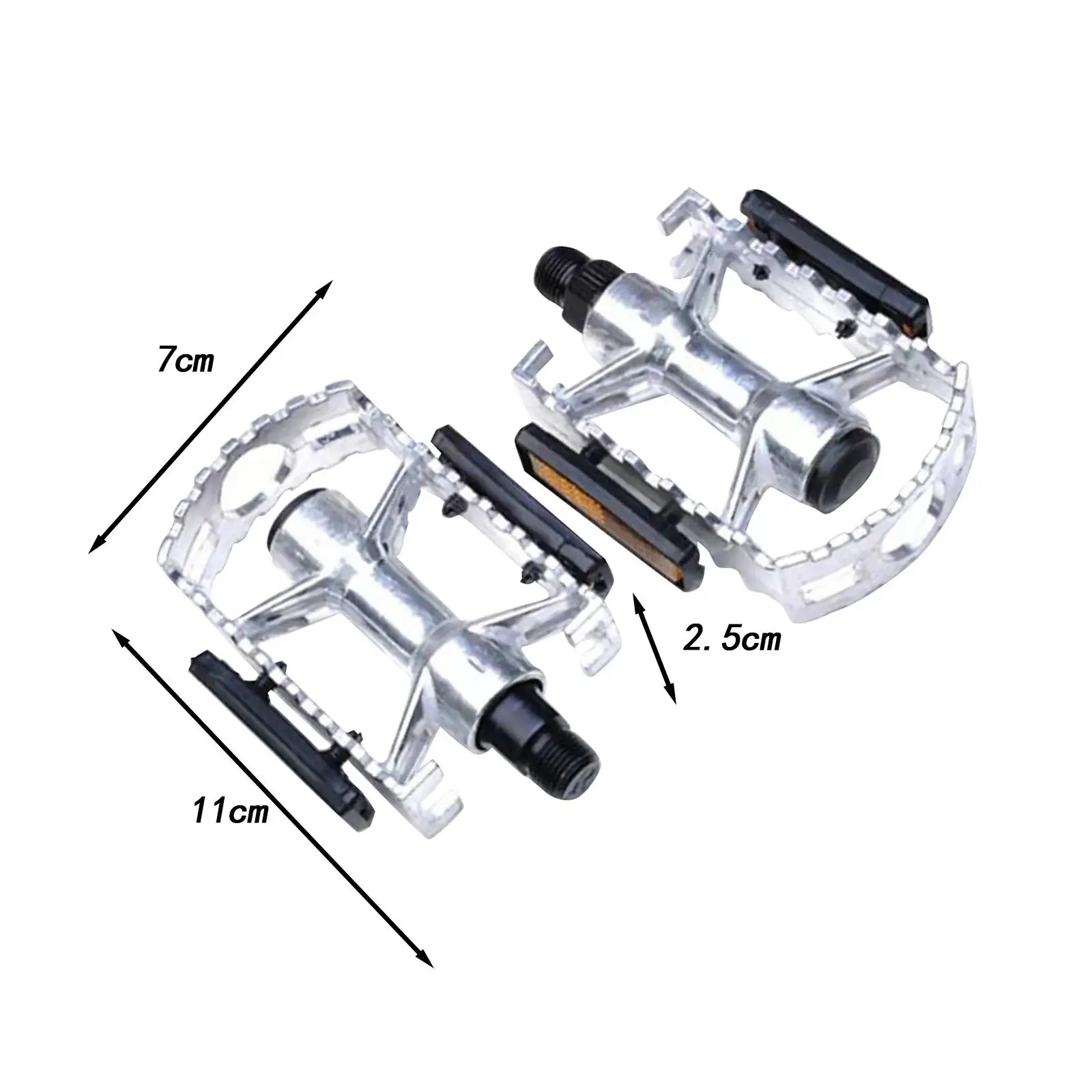 Mountain Bike Pedals for Road Bike Sealed Bearing with Reflector Foot Pedals image 6