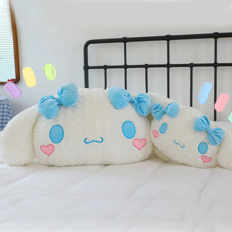 60/90cm Sanrio Large Jade Guigou Pillow Plush Toy Cute Cartoon Jade Guigou Pillow Child Sleeping Doll Bedhead Pillow Gift