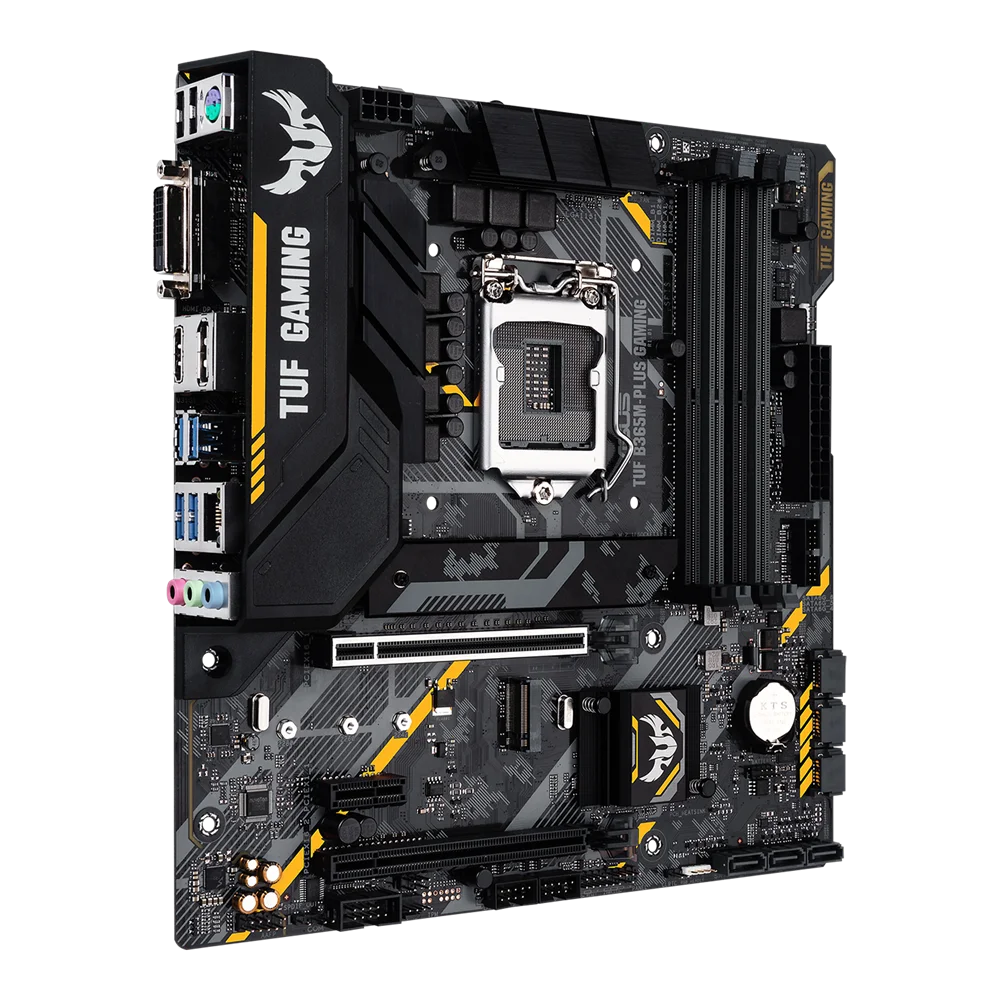 Imagem -04 - Placa-mãe Asus Tuf B365m-plus Gaming Chipconjunto B365 Soquete Lga 1151 para 8a e 9a Geração Core 8700k 9100f 9400f 9500 9700k 9600k