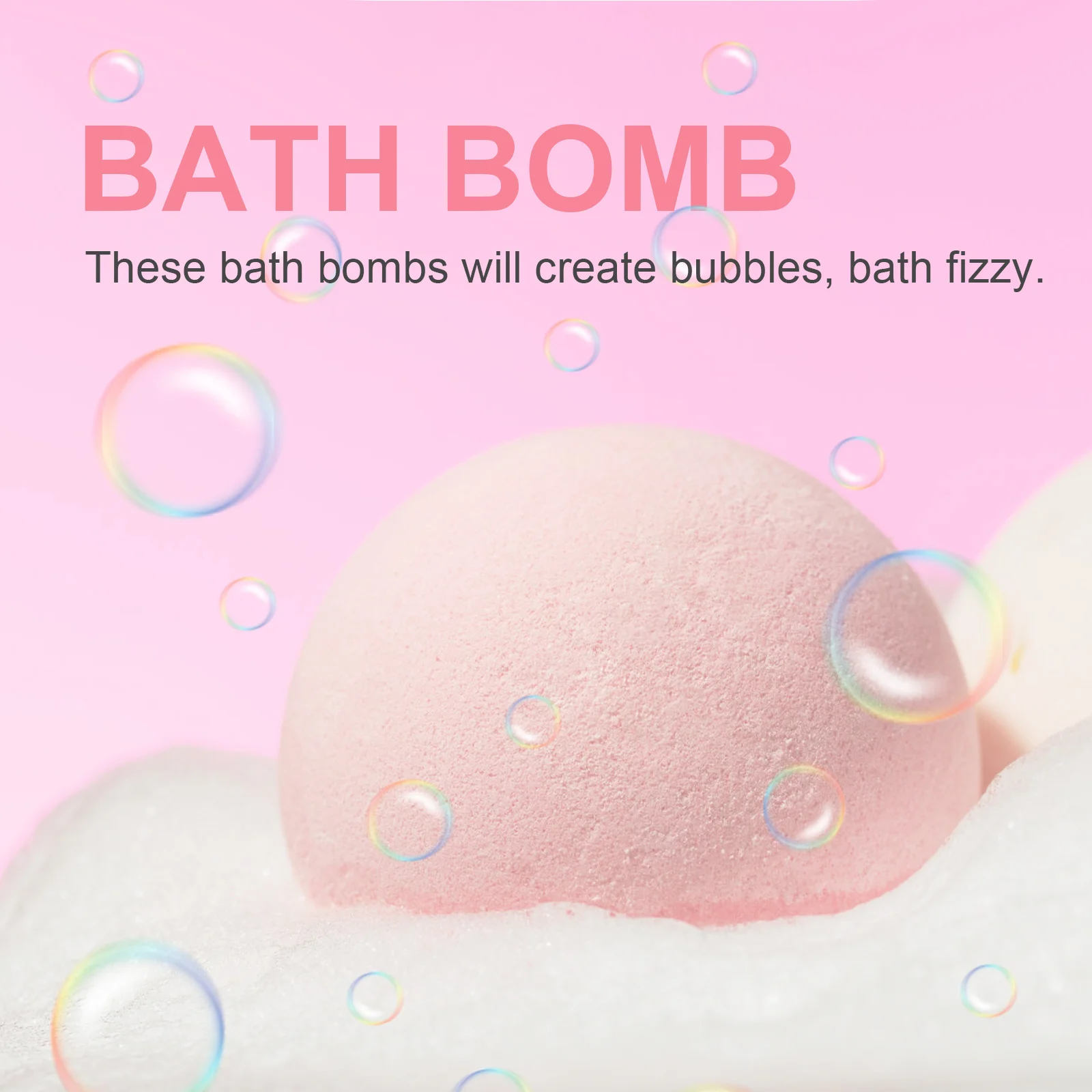 

6Pcs Household Bath Balls Foot Soak Aromatherapy Exfoliating Moisturizing Multi-Function Portable Bath Supply Mixed Color