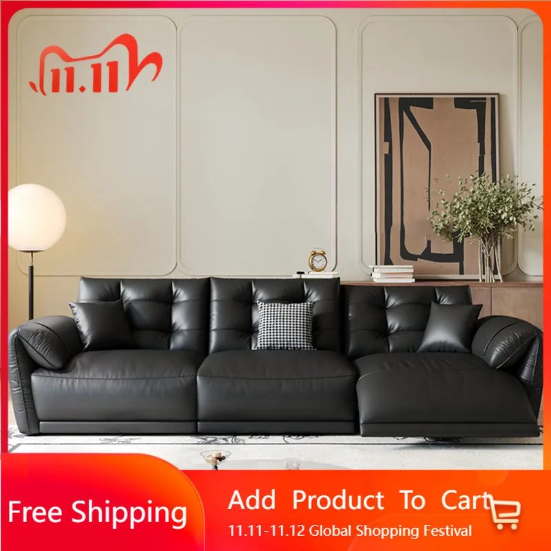 

Наполнители салона Деревянные диваны Мягкий черный Европейский дизайнерский диван для гостиной Ленивый современный пол Модная мебель Tumbonas Playa