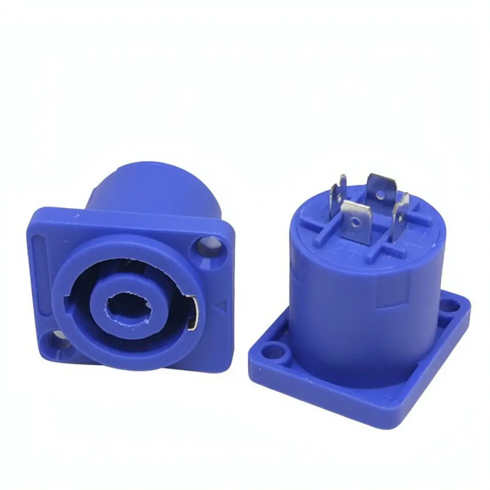 High Quality XLR Female 4 Pole Connector Socket For For Huayuanxin Audio Chassis Panel Mount Sound System Professional Parts