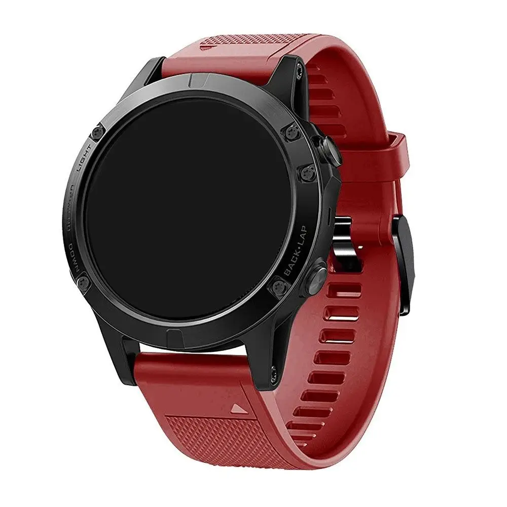 อะไหล่สายรัดซิลิโคนแม่เหล็กสำหรับ Garmin Fenix 5 5Plus 6 6Pro 7 forerunner935สมาร์ทวอท์ช