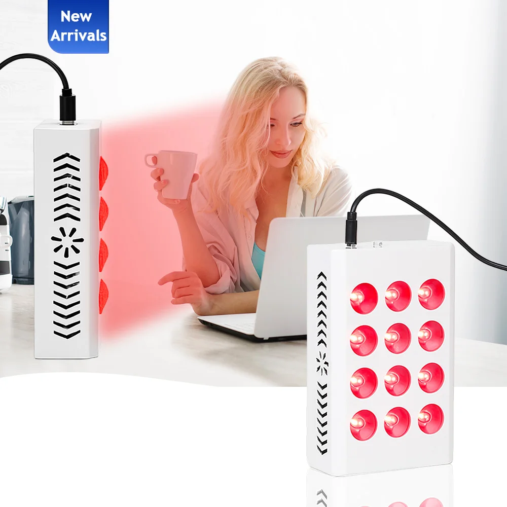 EYCO LED Red Light Therapy โคมไฟสําหรับใบหน้า Anti Aging Skin Care Beauty LED Light Body Pain Relief กายภาพบําบัดเครื่องมือ