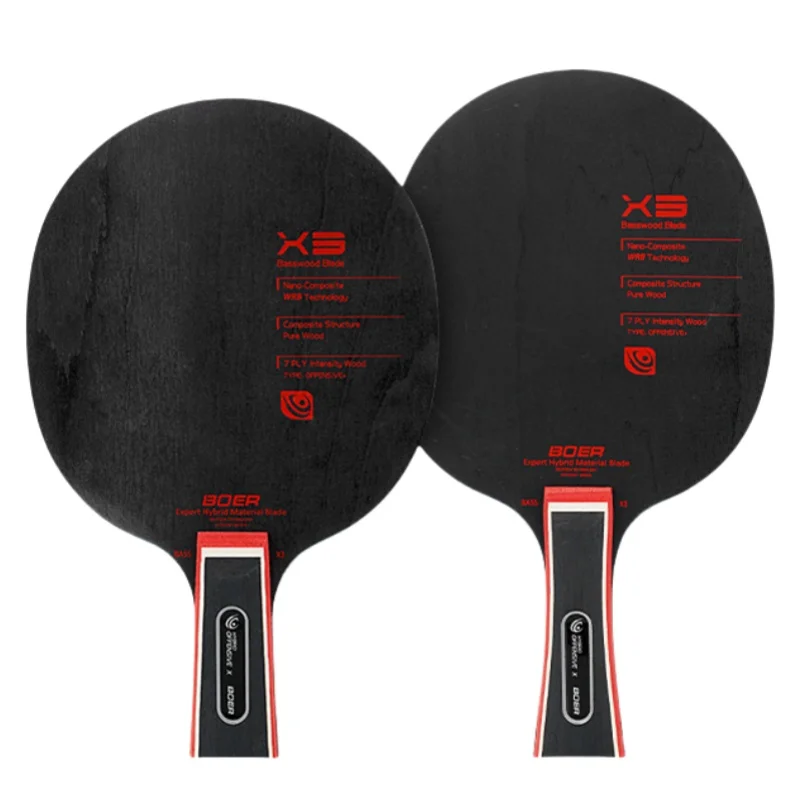 

Лезвие для настольного тенниса Boer X3, 1 шт., 5 + 2, деревянное лезвие для пинг-понга, подходит для атаки с тонким управлением