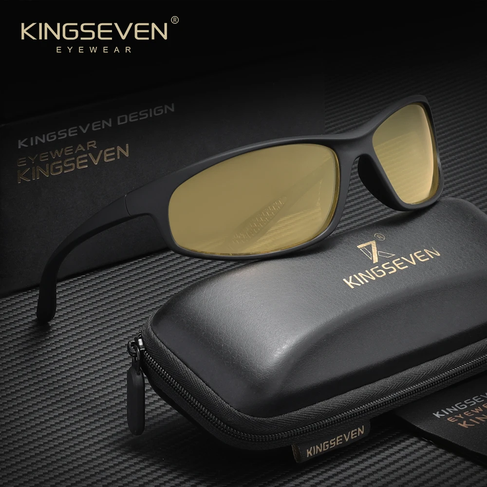 

KINGSEVEN уличные солнцезащитные очки для верховой езды, мужские антибликовые поляризационные велосипедные очки, очки для шоссейного велосипеда, оборудование TR90, оправа