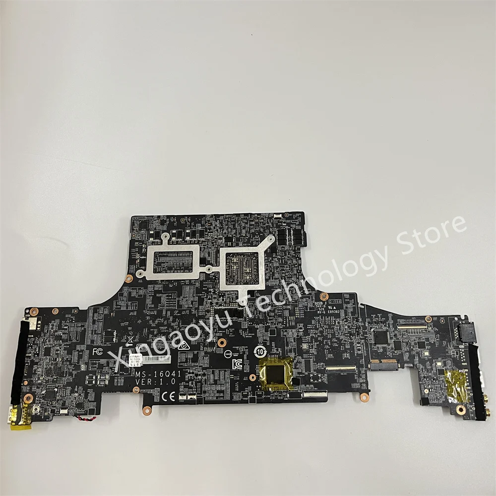 MS-16Q41 MS-16Q4 FOR MSI GS65 Laptop Motherboard  I7-8750H i7-9750H GTX1660TI RTX2060 RTX2070 Mainboard 100% Testd Fast Shipping