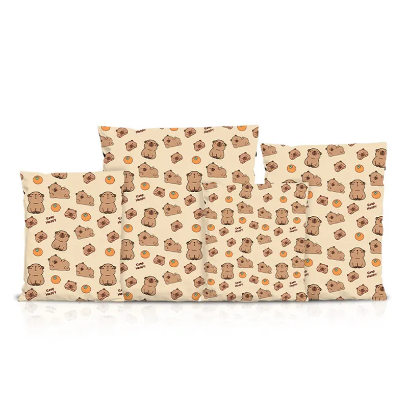 INPLUSTOP 50Pcs Plastic Envelopes Mailer Shipping Bag Waterproof Cute Cartoon Logistics Bags Clothing Gift Courier Storage Pouch