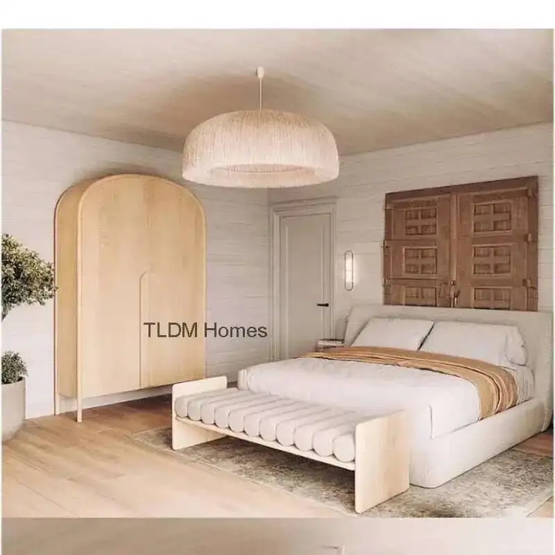 Sgabelli solidi rimovibili per ingresso in legno creativo per cuscino Sgabello semplice per cambio scarpe Ottomani nordici personalizzati per balcone