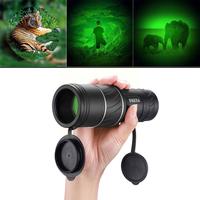 Day Night 40X60 HD Hunting Binoculars Powerful Hiking Telescope Pocket Telescope Low Light Vision Night Level for Camping Hiking