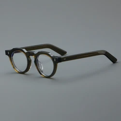 European and American Fashion Acetate Prescription Optical Glasses Frames High Quality Retro Optical Glasses for Women and Men