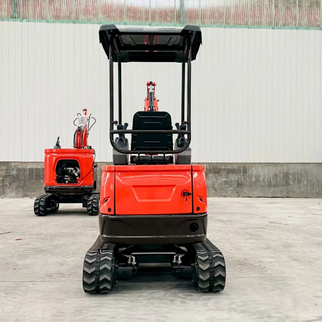 Mini Excavator 2 ton 1.8 ton  Free Shipping Customized Multi-function  Kubota Engine Digger Small Crawler Farm Excavators Home