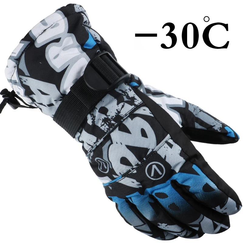 Hot!Men/Women/Kids Ski Gloves Snowboard Gloves Ultralight Waterproof Winter Sonw Warm Fleece Motorcycle Snowmobile Riding Gloves