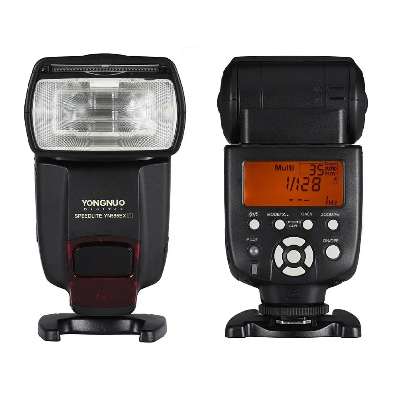 Imagem -03 - Yongnuo-flash Velocidadelite com Sapato Quente Lanterna Ttl Escravo Compatível para Canon Nikon Dslr Câmera Yn565ex Iii c n n n n n