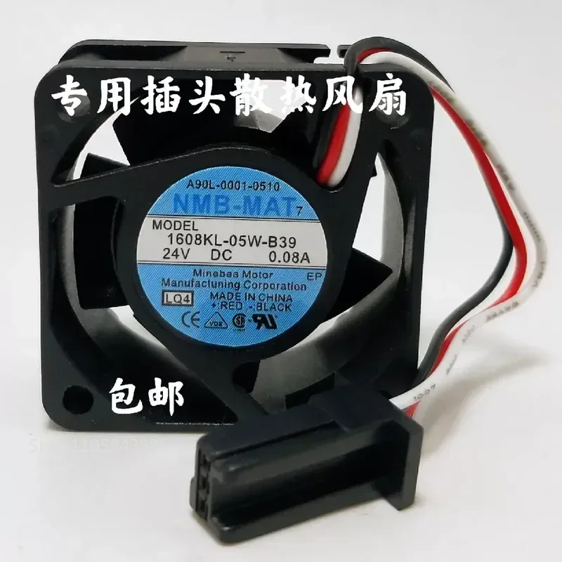 for 1608KL-05W-B39 New Original NMB 24V 0.07A/0.08A Cooling Fan for FANUC Dedicated Industrial Equipment