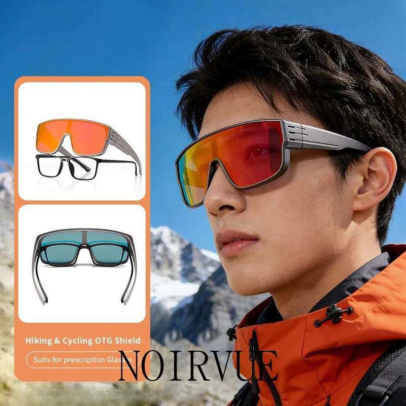 

NOIRVUE Fit-Over Sports Sunglasses for Men Prescription Glasses with Box,TAC UV Protection Outdoor Cycling Hiking