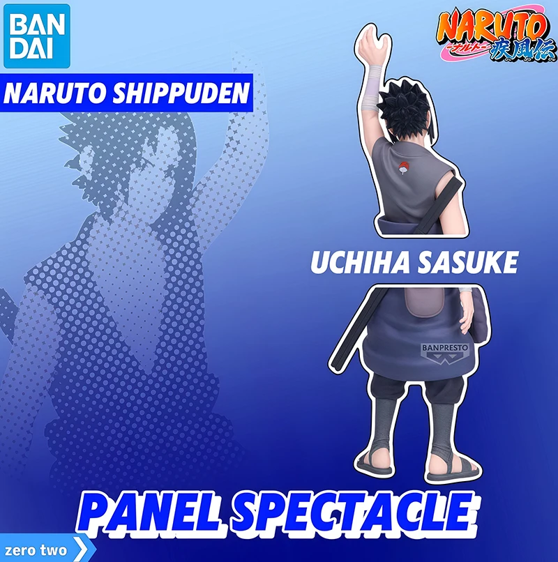 

В наличии Оригинальная фигурка BANDAI NAMCO BANPRESTO Наруто Шиппуден ПАНЕЛЬ Учиха Саске ПВХ фигурка подарок Коллекционная фигурка игрушки