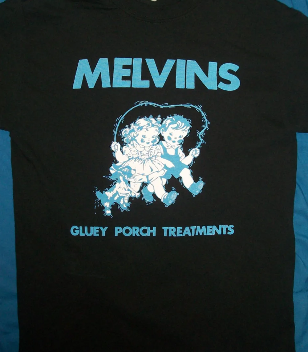 Melvins band Gluey Porch Treatments T shirt black Cotton S 5XL XX300