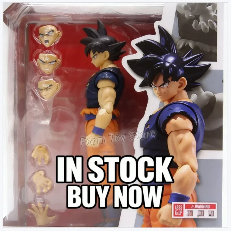

Dragon Ball Super Son Goku Migatte No Goku Kizashi Action Figure Movable Joint Collectible Model Toy High Quality Birthday Gift