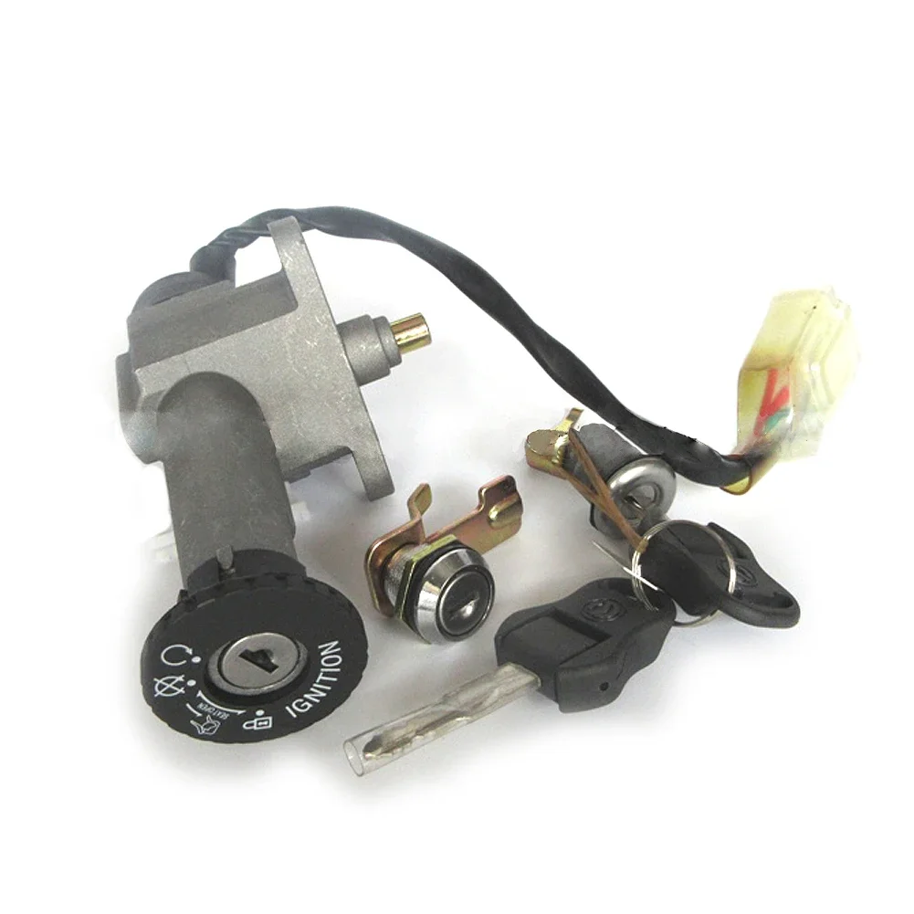 

Motorcycle For Sym Jet 14 125 / 50 / 200 XS125T-16A Xs125t-17a Electric Door Lock Set Lock Key Ignition Switch Lock
