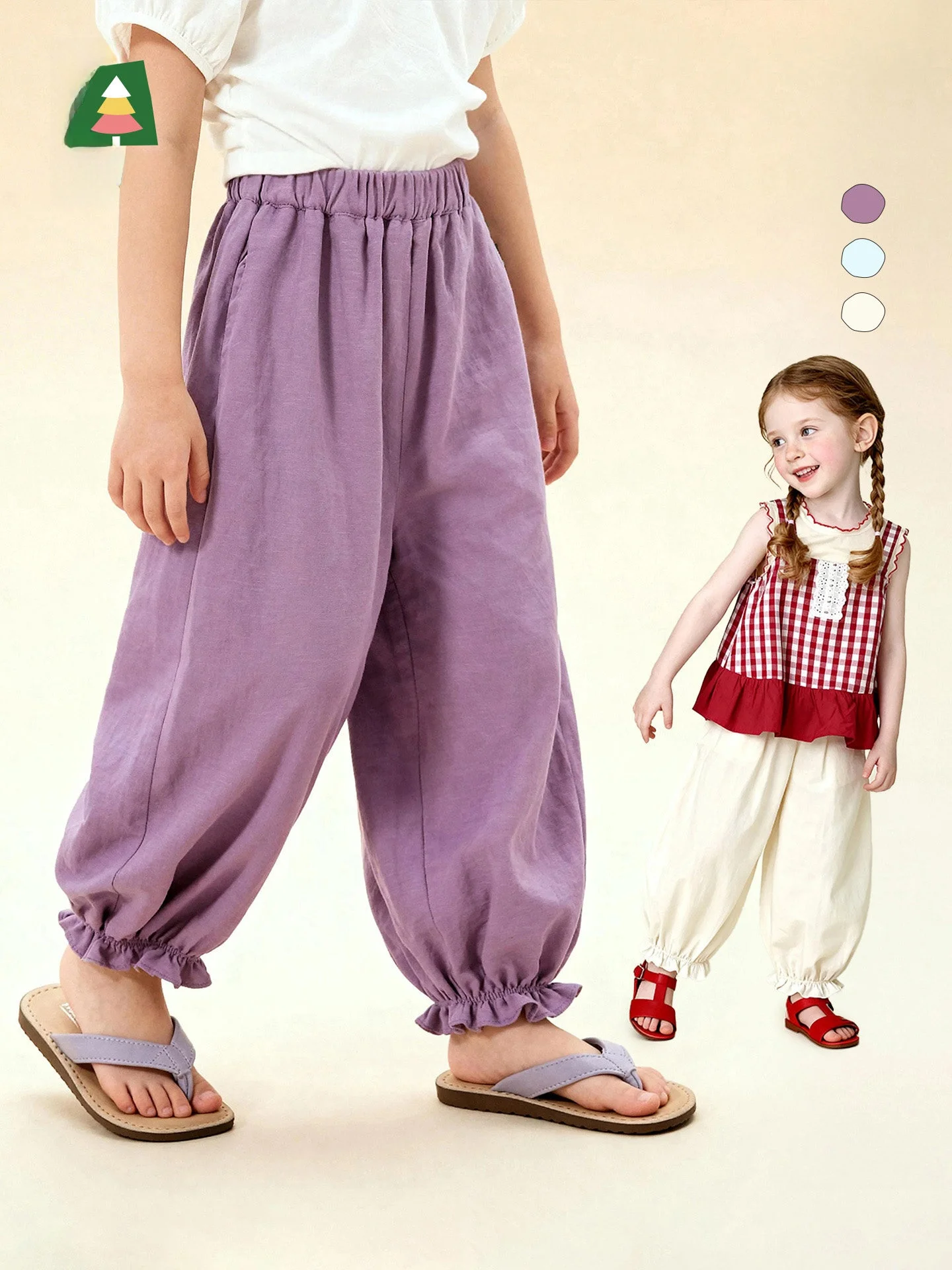 pantaloni-casual-estivi-per-ragazze-pantaloni-lunghi-sottili-e-traspiranti-per-l'asilo-pantaloni-lunghi-con-elastico-morbido-in-vita-vestibilita-ampia-abbigliamento-per-bambini