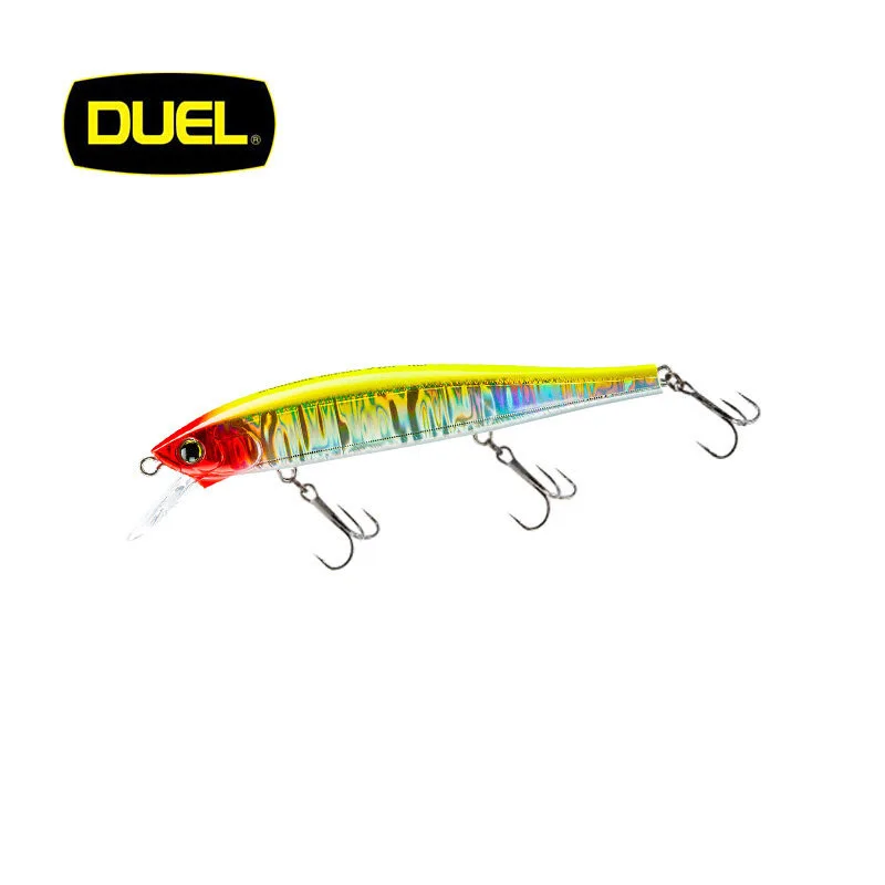 DUEL Long-Range Casting Mino R1359 1380 Floating Waterway Sub False Bait, Sea Bass, Catfish, Sea Bass Biomimetic False Bait