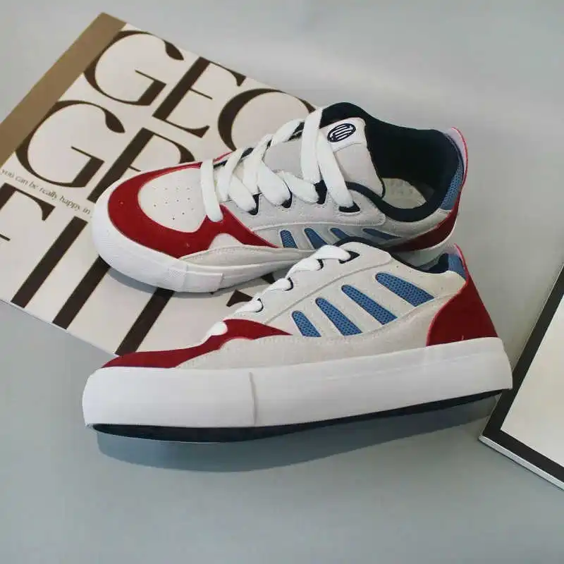 

В лесу осенне-весенние женские ботинки вулканизированная обувь высокого качества для женщин кроссовки спортивные ретро Chassure винтажные