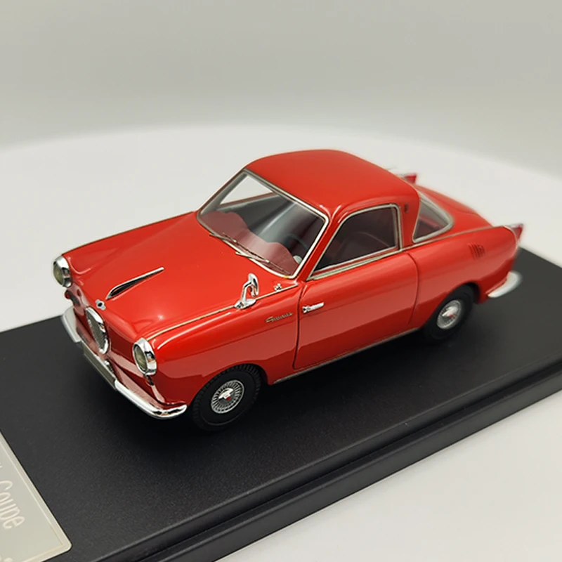 

1:32 Scale Resin Goggomobil Coupe Toys Sports Cars Model Red Classics Nostalgia Adult Souvenir Collectibles Gifts Static Display