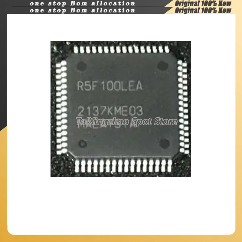 

5 шт./лот, 100% новый оригинал R5F100LEAFA R5F100L 5F100LEAFA LQFP-64