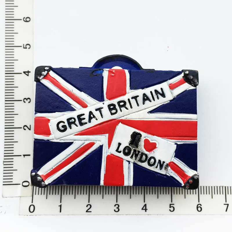 UK 3D Fridge Magnets Tourism Souvenir Painting Resin Refrigerator Magnets Sticker Collection Handicraft Gift Decoration Articles - Image 6