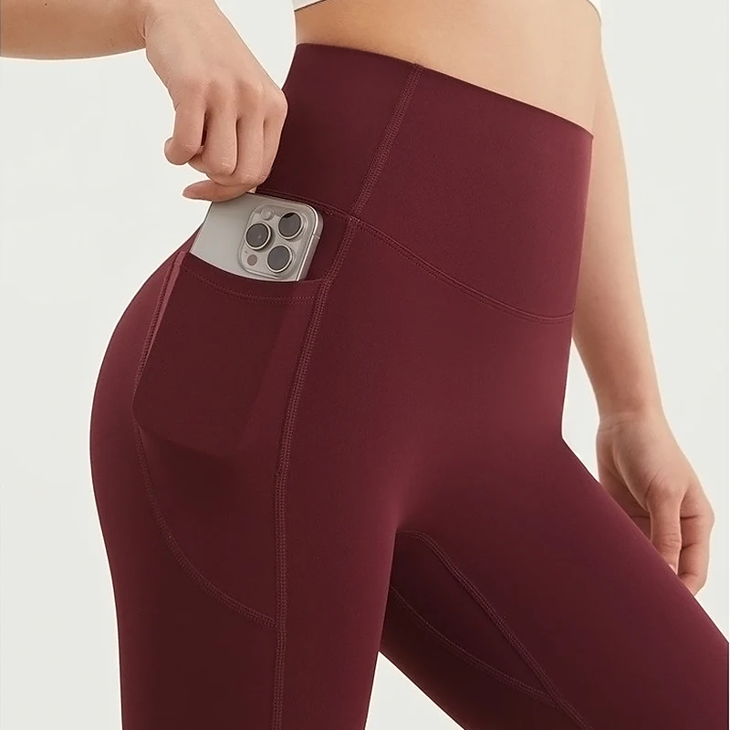 High Waist Push-Up Fitness Leggings for Women Yoga Pants Naked Feel Running Sport Hot Sale Comfortable Female Workout Clothing image 2
