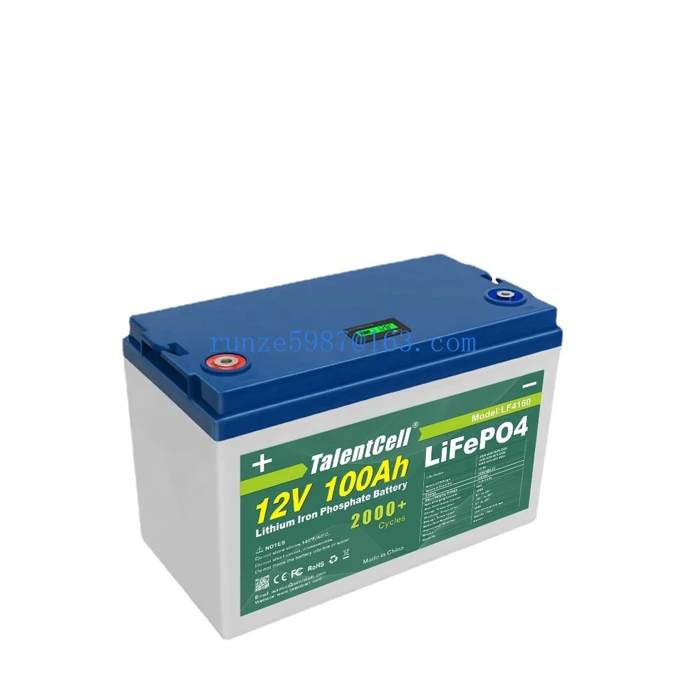 Deep Cycle Storage Energy System 12V 100Ah 200Ah LiFePO4 Rechargeable Lithium iron Phosphate Battery