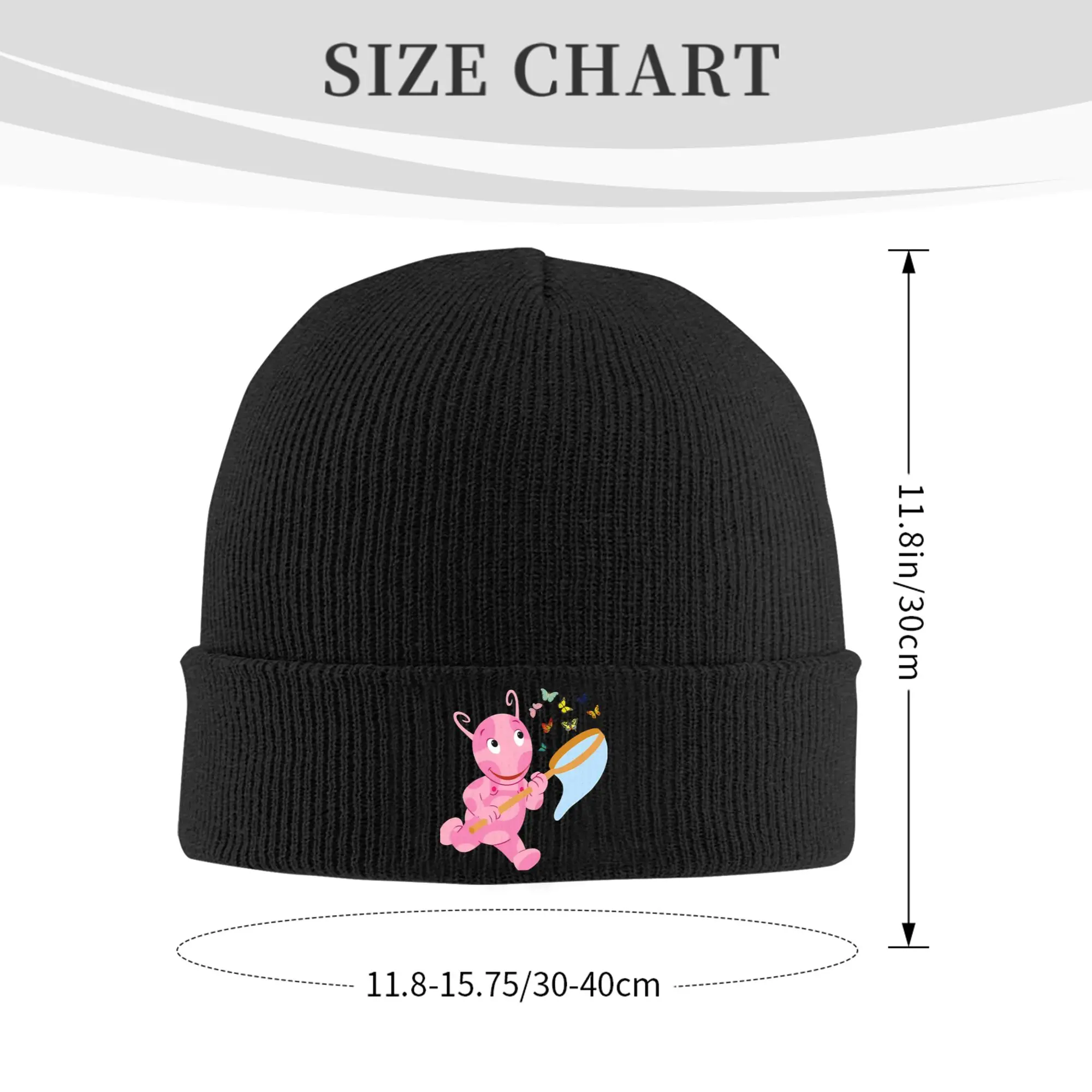 Pablo Backyardigans Knitted Caps for Women Men Beanies Autumn Winter Hat Acrylic  Hip Hop Cap