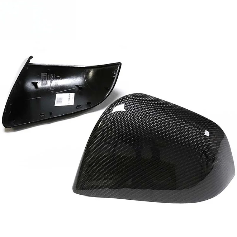 

Cross-Border Hot Sale Suitable for Tesla Model Y Carbon Fiber Rearview Shell Replacement Reversing Mirror Co