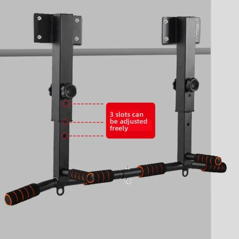 Wall Mounted Punching Pull Up Bar Indoor Ceiling Fixed Thickened Chin Up Bar Home Gym Upper Body Workout Training Equipment