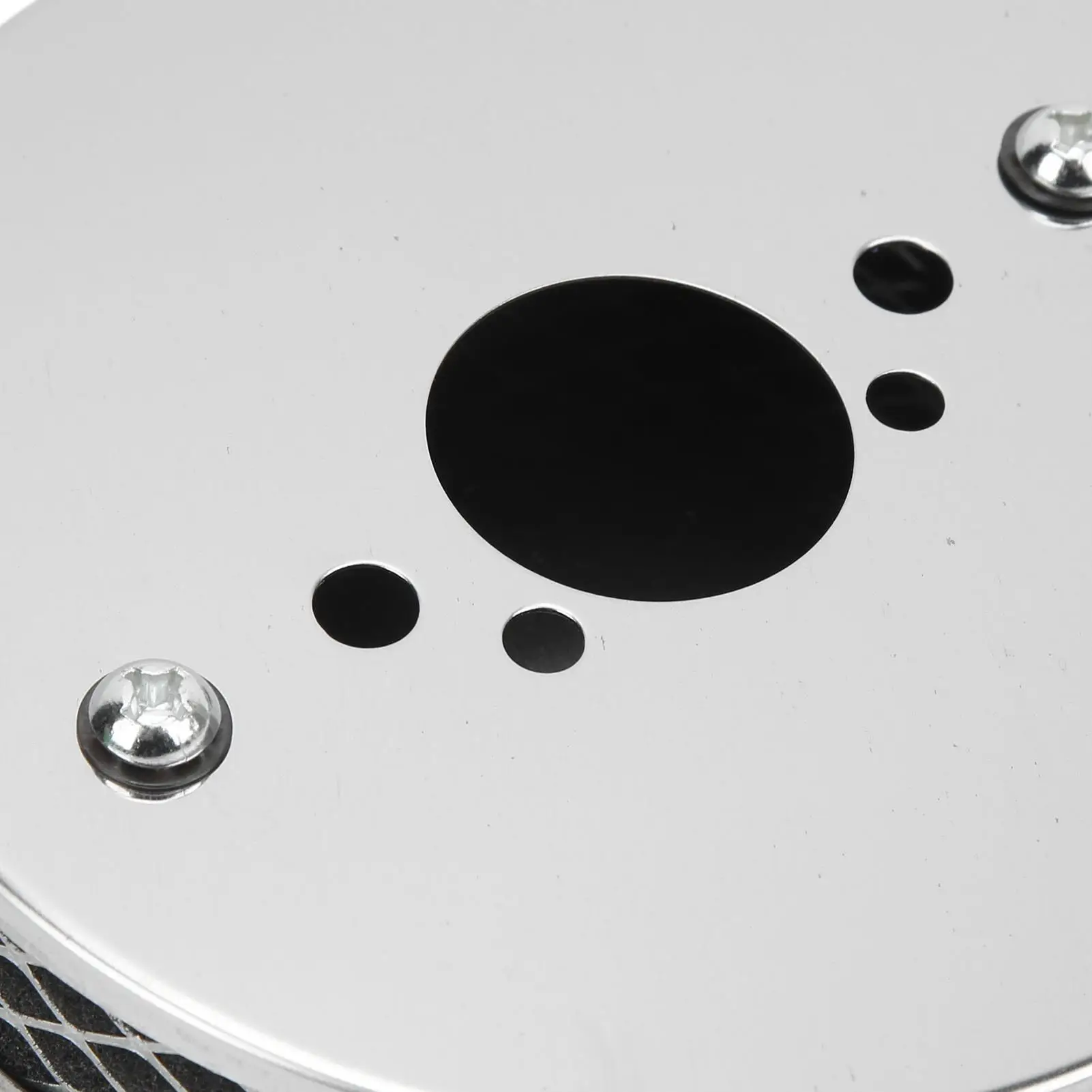 منقي هواء كروم 14 × 3 سم فلتر هواء عالي التدفق سطح أزرق بديل لمكربن su HS2 11⁄4 بوصة للإصلاح #5