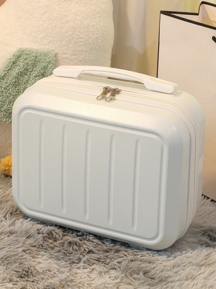 Small fresh suitcase female durable student storage waterproof cosmetic case small and light.